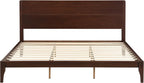 Merax King Size Bamboo Platform Bed, Mid-Century Modern Bed Frame - Image 6