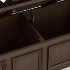 SIMPLIHOME Amherst Entryway Storage Bench - Image 9