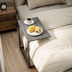 Pipishell C Shaped End Table 27 Inches High, Side Table - Image 5