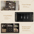 REVOMINCA 47 Inch Farmhouse Coffee Bar Cabinet - Image 6