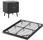 LYNSOM 3 Pieces King Bedroom Set, Floating Bed Frame - Image 2