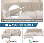 H.VERSAILTEX Backrest Cushion Covers Sectional Couch Back Cushion Covers - Image 5