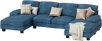 JUMMICO Sectional Couches for Living Room, U Shaped Couch - Image 7