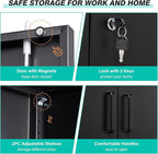 SISESOL 36 inch Metal Storage Cabinet - Image 6