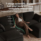 Novilla Modular Cloud Couch, Modern Sectional Sofa - Image 7