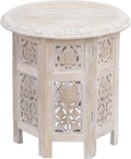 COTTON CRAFT Solid Wood End Table by COTTONCRAFT