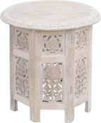 COTTON CRAFT Solid Wood End Table by COTTONCRAFT
