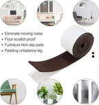 Shappy 2 Packs 120 x 2 x 0.12 Inch Felt Strips - Image 2