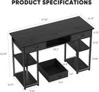 DUMOS 48" Small Computer Home Office Desk - Image 3