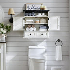 ACCOHOHO Bathroom Wall Cabinet, Farmhouse 24" Wide Medicine Cabinet - Image 4