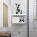 SAUMONIERES 24 Inch Floating Wall Shelves - Image 2
