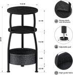 Small Round Side Table for Living Room - Image 3