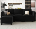 Belffin Convertible Sectional Sofa - Image 4