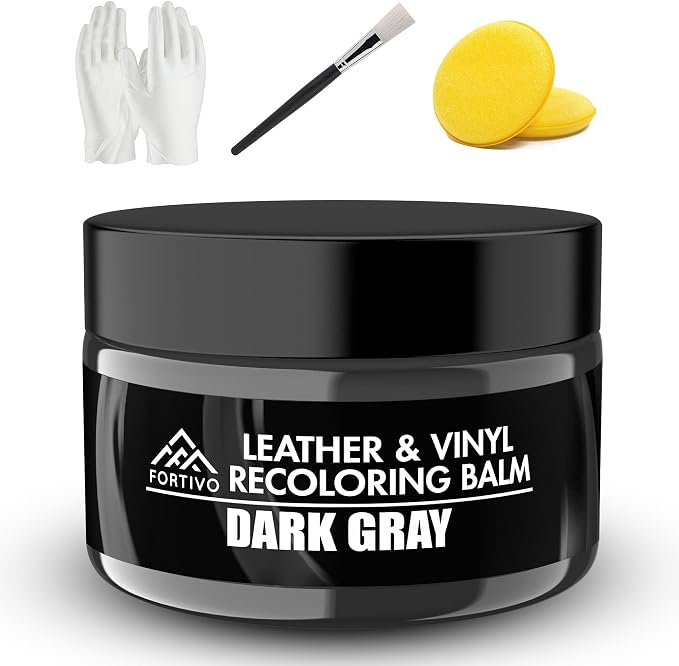 FORTIVO Leather Recoloring Balm, Color Restorer, Scratch Remover, Couch Paint - Image 9