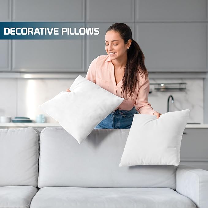 Utopia Bedding Throw Pillows, Decorative 24 Pillow Inserts - Image 3