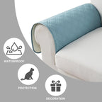 Genina Sofa Armrest Cover, Anti-Slip Armchair Slipcovers - Image 6