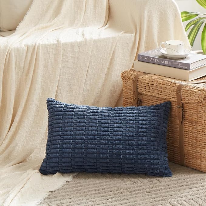 Fancy Homi 4 Packs Decorative Throw Pillow Covers - Image 2