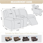 TAOCOCO Loveseat Recliner Cover - Image 6