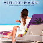 Irisbell Lounge Chair Towel Cover - Image 4