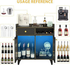 COCO DESIGN Small Wine Cabinet - Image 7