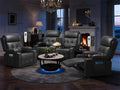 Recliner Sofa Set, Home Theater Seating Wall Hugger Recliners by TOMOSLTER