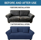 Loveseat Slipcover with 2 Pillow Cover - Image 8