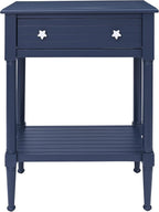 Linon Raleigh Navy Accent Table - Image 8