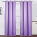Blackout Curtains 42 x 84 inch/Lavender Curtains Set of 2 Panels/Thermal by Lemomo