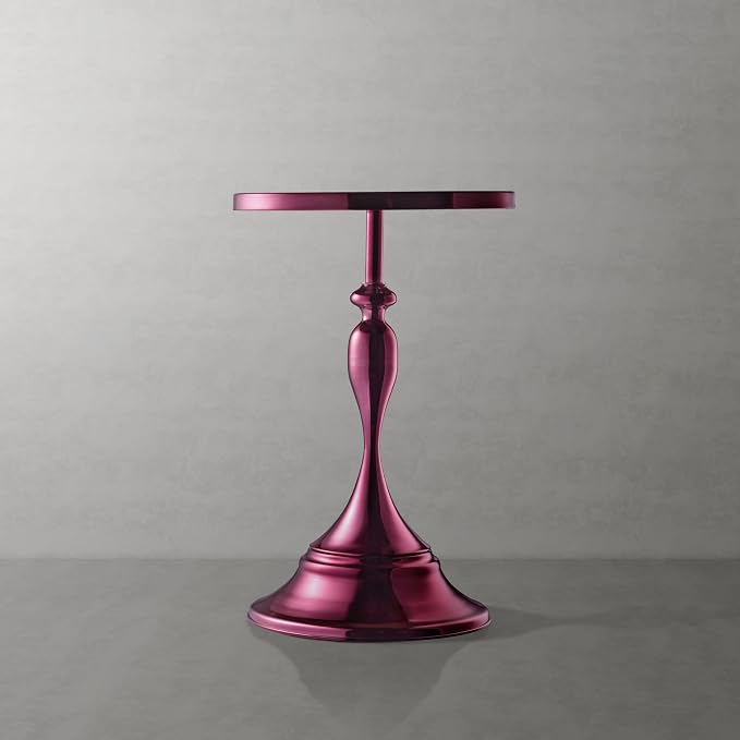 Homes: Inside + Out Halric Modern 24" Tall Round End Table - Image 10