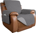 PureFit Reversible Recliner Chair Covers Couch Covers by PureFit