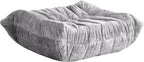Bean Bag Ottoman, Memory Foam Lazy Bean Bag Sofa, Fireside Chair Foot Rest by Cansunna