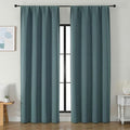 Simplebrand Dark Green Blackout Curtains by Simplebrand