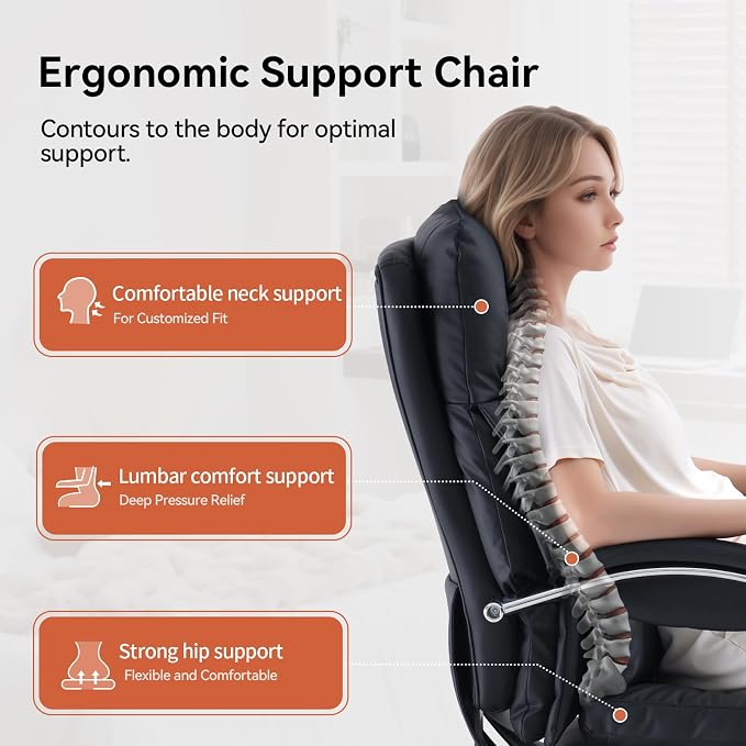 LEAGOO Heated Massage Office Chairs - Image 6