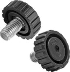 Zorfeter 30 Pcs Screw in Threaded Furniture Adjustable Levelers, M8 x 13mm - Image 3