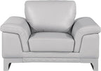 Blackjack Furniture Weston Collection Genuine Italian Leather Living Room Chair - Image 2