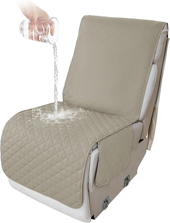 HDCAXKJ 100% Waterproof Reclining Sectional Couch Covers L Shape Recliner Sofa by HDCAXKJ