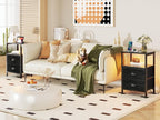 Furologee Nightstands Set of 2, End Tables - Image 2