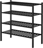 ROMGUAR CRAFT 4 Tier Bamboo Shoe Rack - Image 7