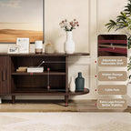 70" Mid Century Modern TV Stand - Image 6