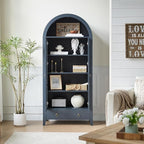 RowyPoey Farmhouse Arched Cabinet - Image 3