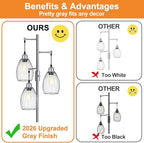 Torondo Dimmable Industrial Floor Lamps - Image 3