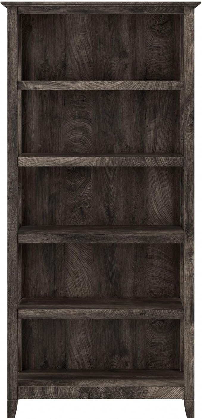 Bush Home Tall 5 Shelf Bookcase - Image 7