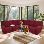 100% Waterproof Sectional Recliner Couch Covers - Image 2