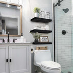 QEEIG Floating Shelves for Wall Bathroom Shelf Bedroom Kitchen Living Room - Image 2