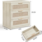 LEYAOYAO Rattan Night Stand - Image 3