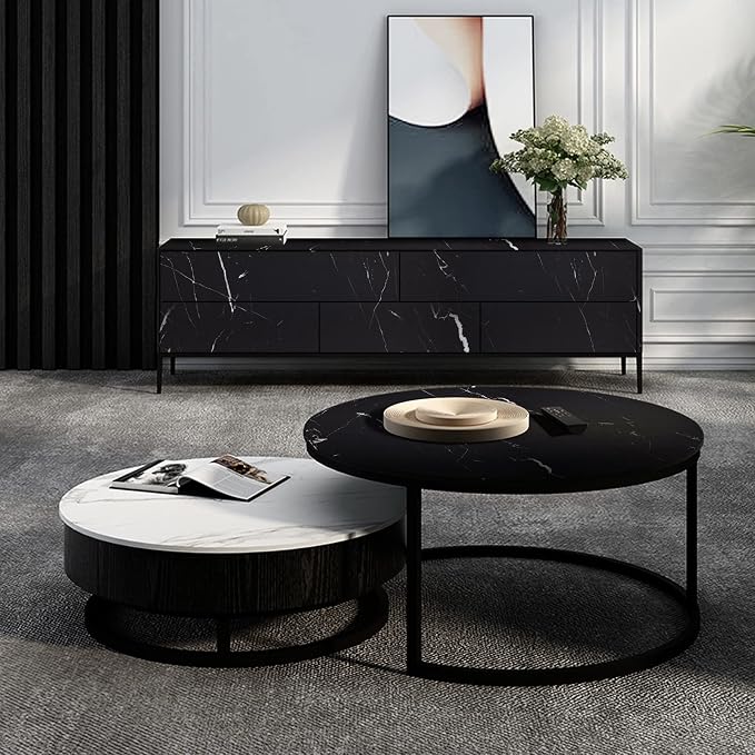 practicalWs 17.71''×196.8'' Marble Contact Paper Black/White Peel and Stick - Image 6