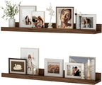 Floating Shelves for Wall, 24 inch Wood Floating Shelves Set of 2, Picture by Unknown