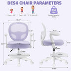 HOFFREE Kids Desk Chair Ergonomic Study Chair - Image 2