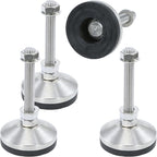 Heavy Duty 3000 lb Capacity Stainless Steel Adjustable Leveling Feet by TERMATH