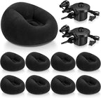 Realspring 6 9 12 Pcs Inflatable Bean Bag Chairs by Realspring